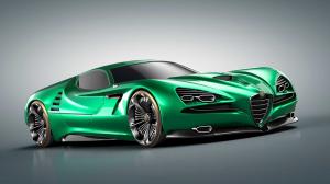 2019 Alfa Romeo Montreal Vision GT Concept by Luca Serafini